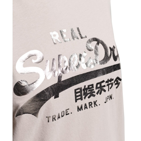 Superdry Γυναικεία κοντομάνικη μπλούζα Vintage Logo Embellished - Print T-Shirt